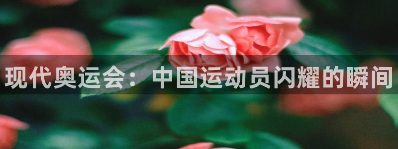 MK体育官网下载平台是正规平台吗安全吗:现代奥运会:中国运动